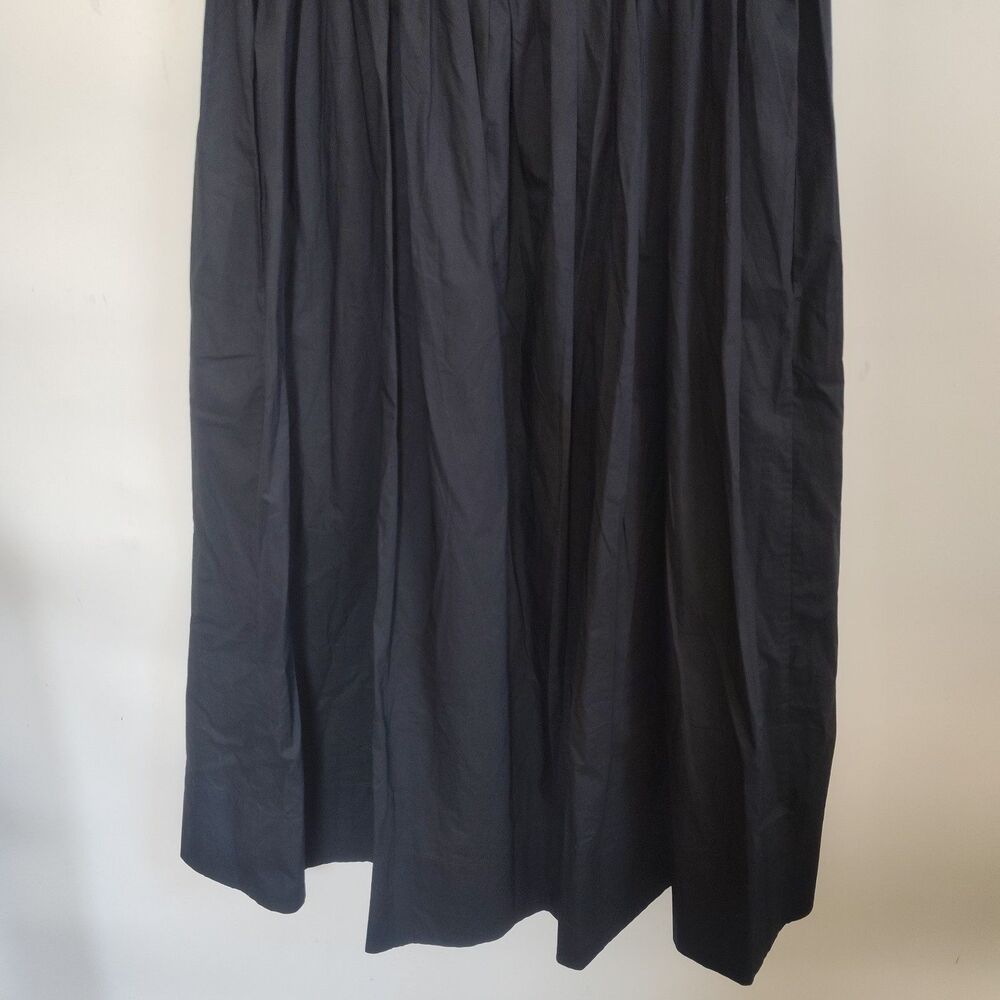 New Banana Republic Dress Size‎ XL Open Back Poplin Midi Shirtdress Fit & Flare - Picture 10 of 16